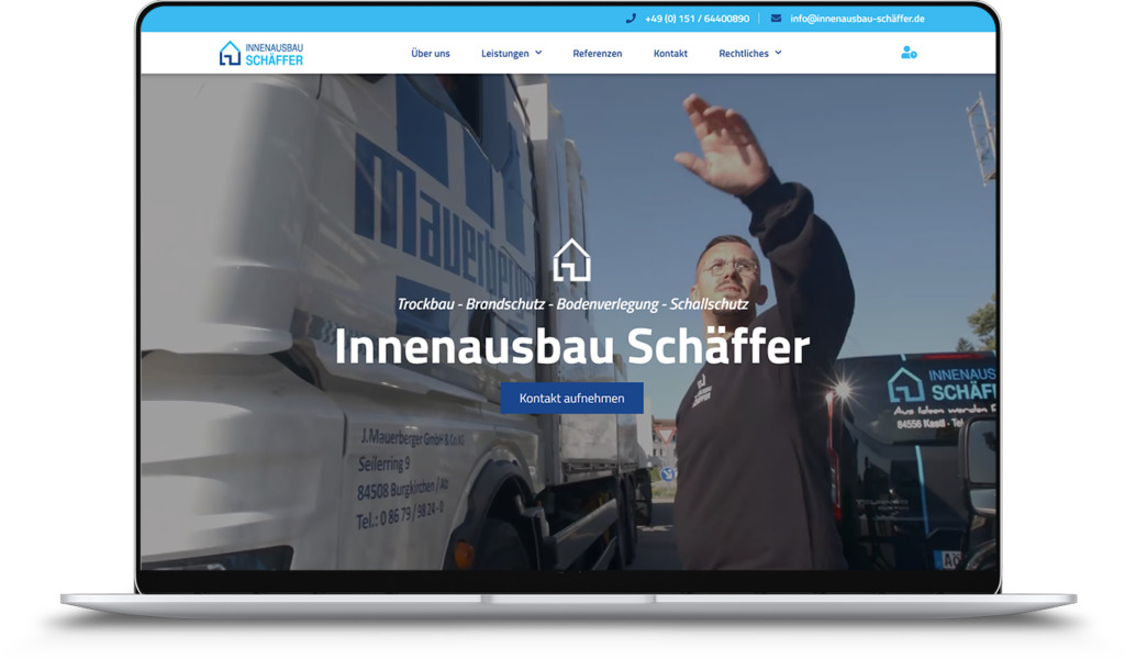 Innenausbau Schäffer Mockup