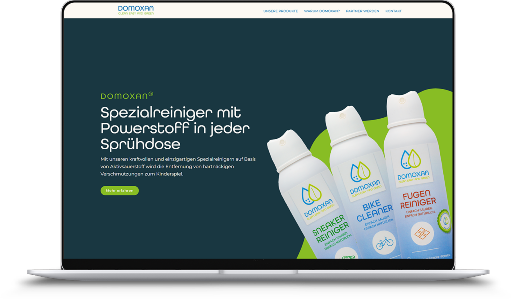 Domoxan Reiniger Mockup