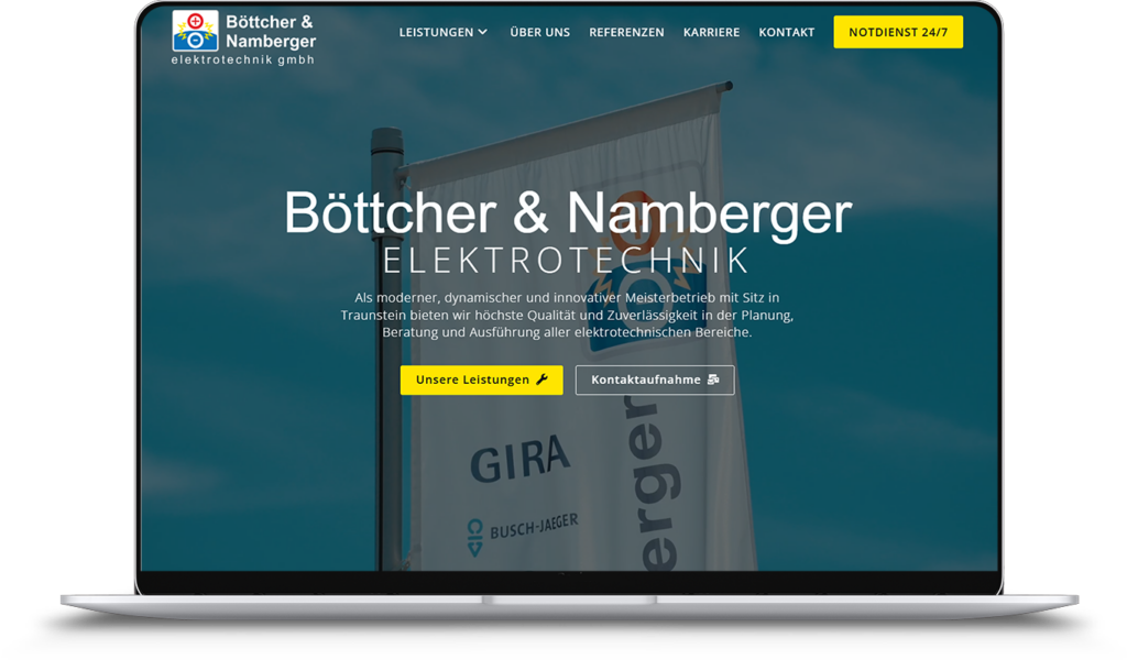 Böttcher & Namberger Mockup