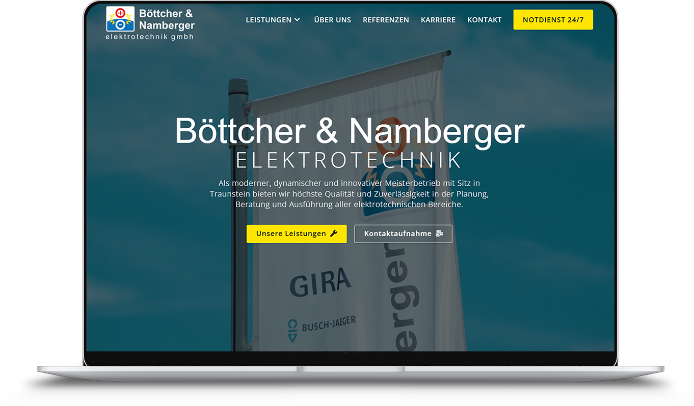 Böttcher & Namberger Mockup