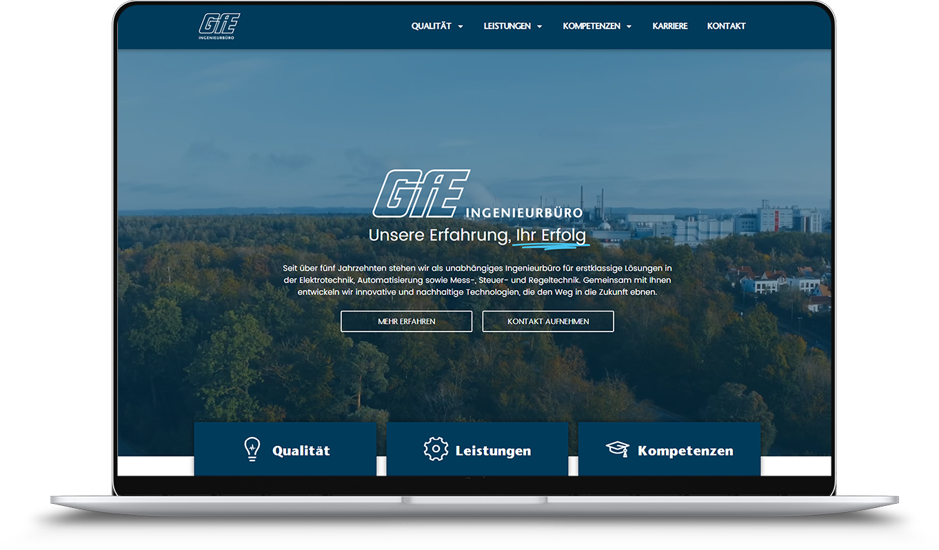 GfE-Burghausen Mockup