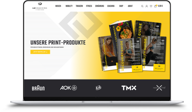 Webdesign Agentur 39 lu coaching mockup